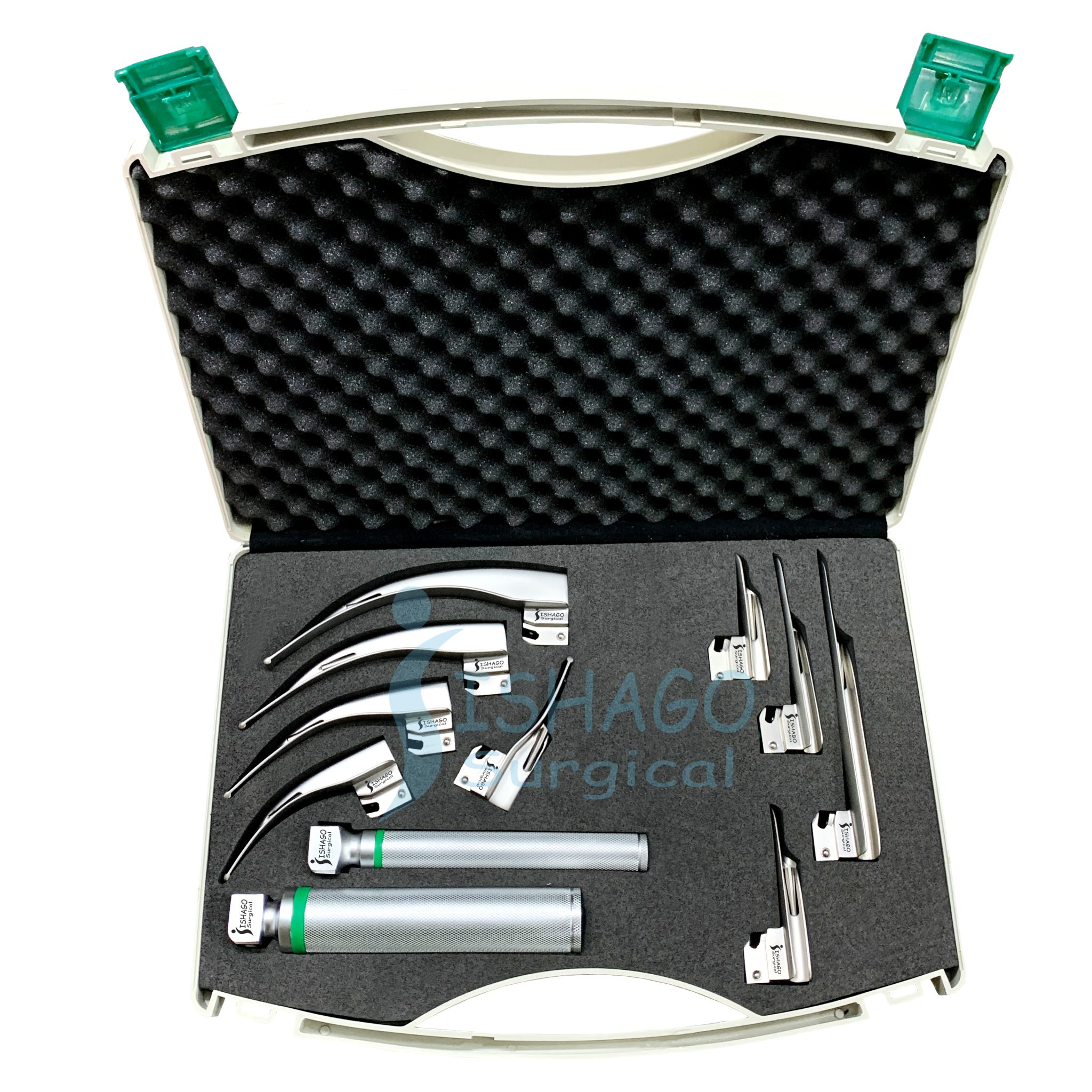 Fiber Optic Laryngoscope Adult and Pediatric Set – ISHAGO SURGICAL